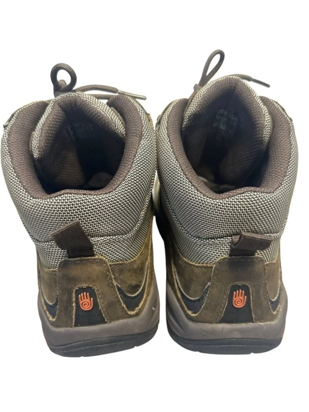 Teva Hiking Boots Sz 8 Brown Waterproof Rugged Trail Outdoor Rubber Gorpcore